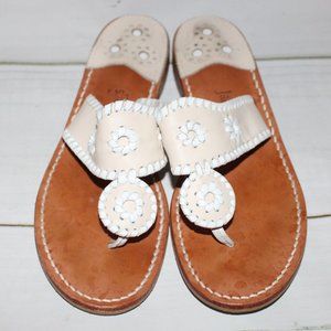 Jack Rogers Nude Navajo Palm Beach Sandals